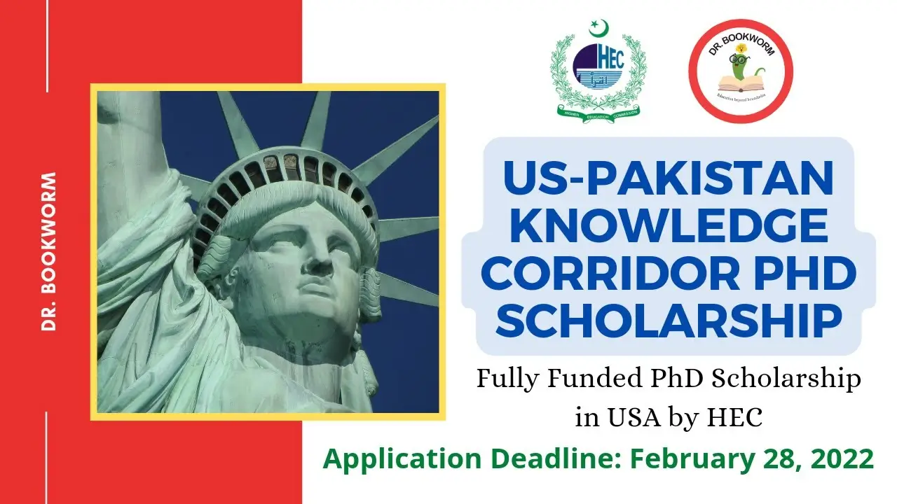HEC US–Pakistan Knowledge Corridor Scholarship 2026 (Study in USA)