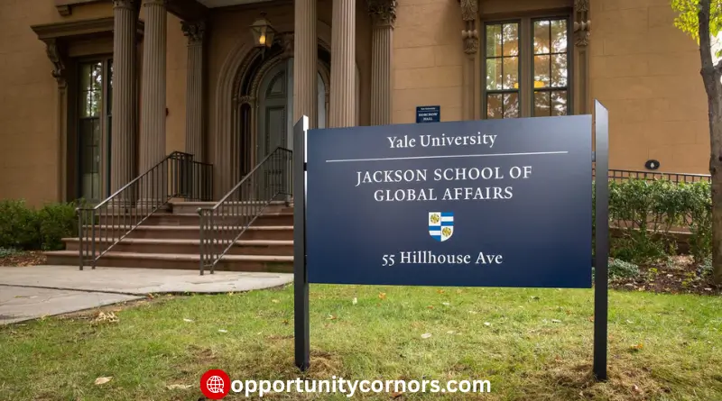 Yale University World Fellows Program 2026