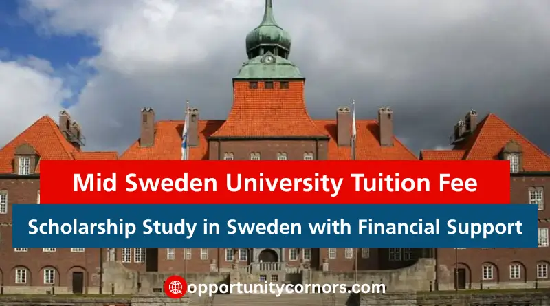 Mid Sweden University Tuition Fee Scholarship Apply Now