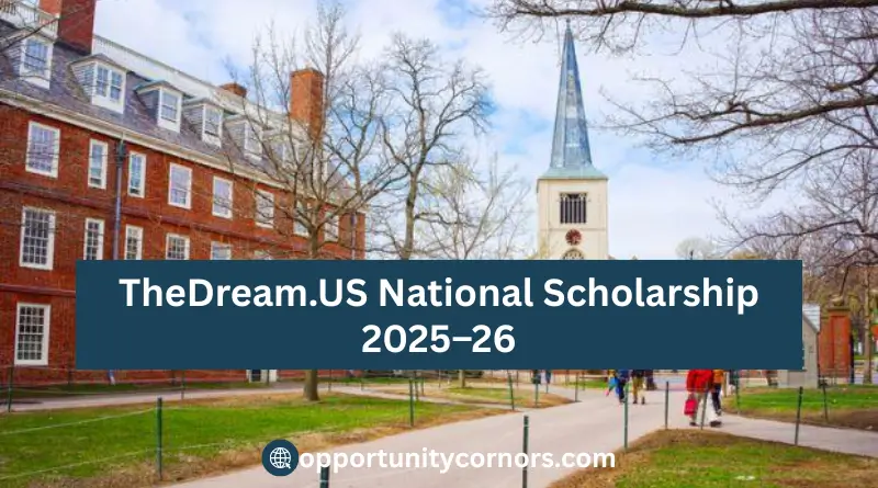 TheDream.US National Scholarship 2025–26