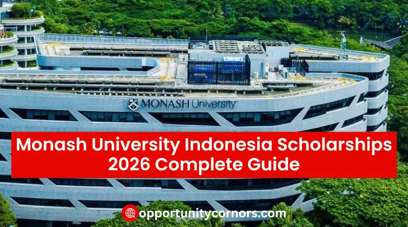 Monash University Indonesia Scholarships 2026 Complete Guide