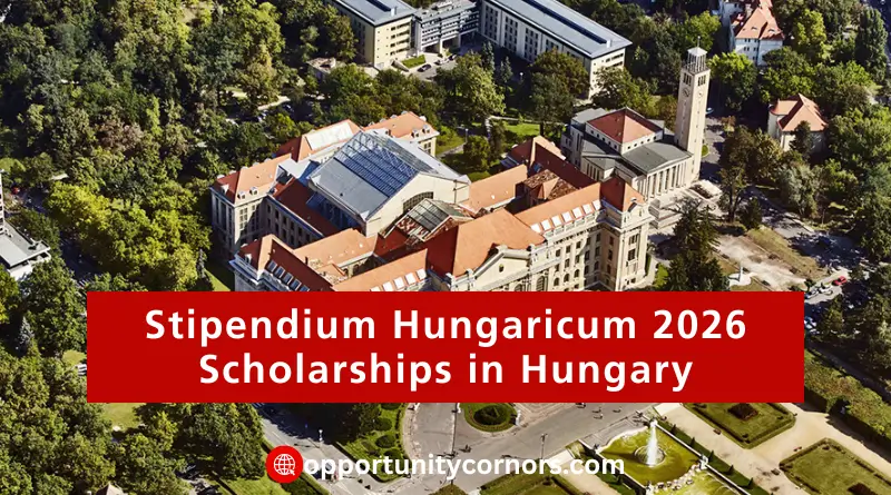Stipendium Hungaricum 2026 Scholarships in Hungary