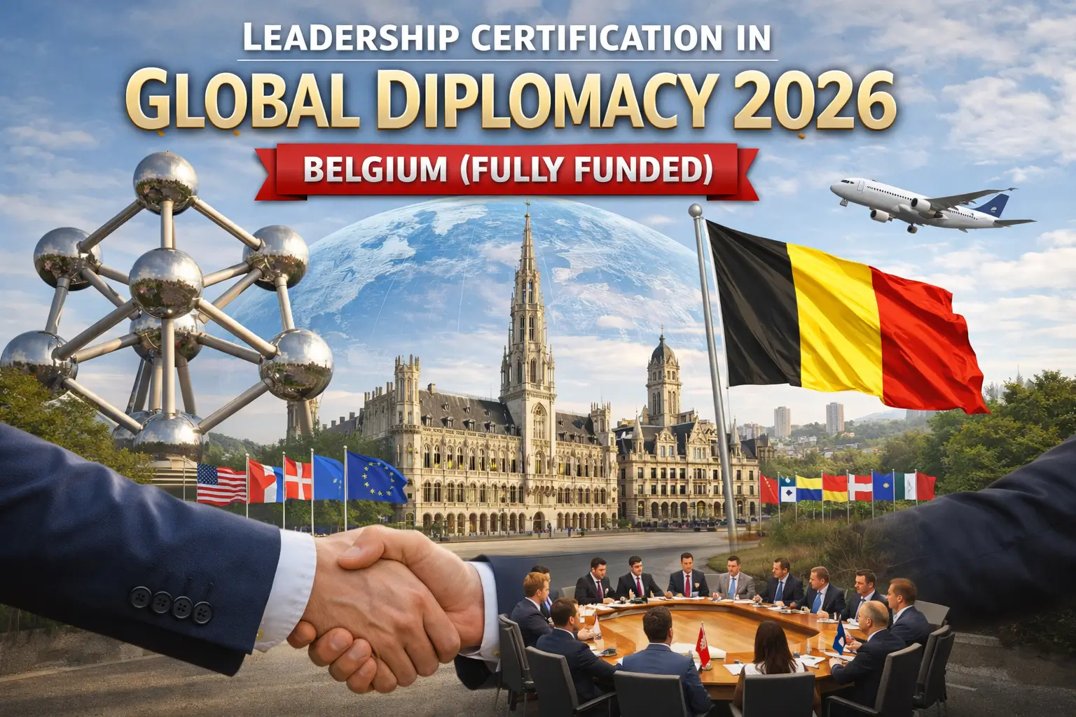 Leadership Certification in Global Diplomacy 2026, Belgium (Fully Funded)