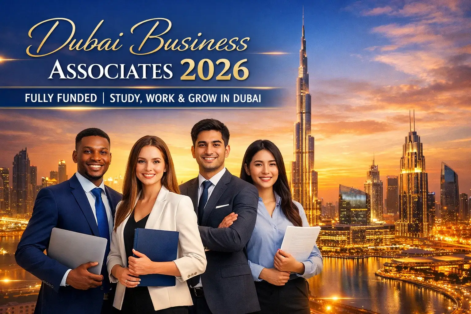 Dubai Business Associates Program 2026 Fully Funded Study Work & Grow in Dubai