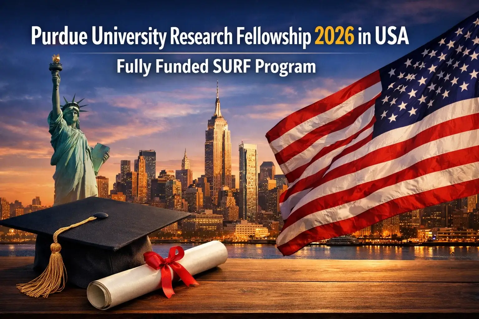 Purdue University Research Fellowship 2026 in USA Fully Funded SURF Program