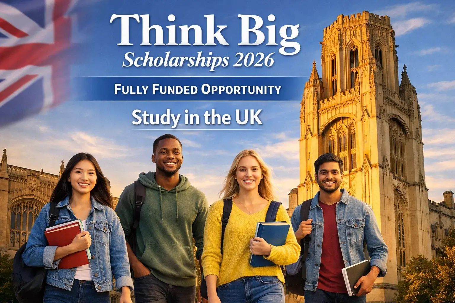 Think Big Scholarships 2026 at University of Bristol Study in UK