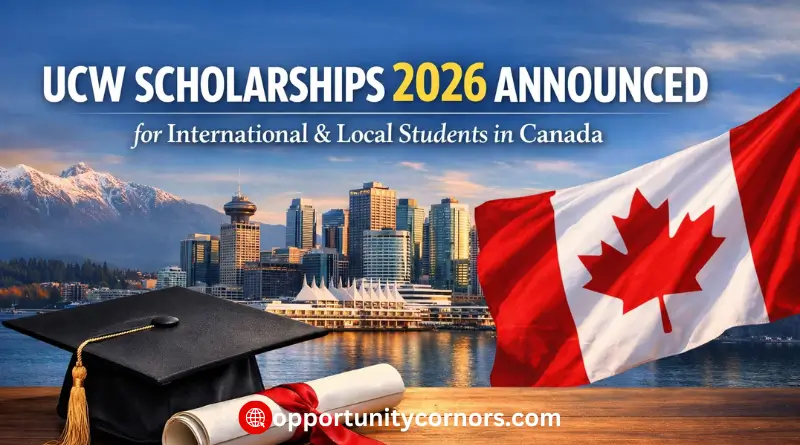 UCW Scholarships 2026 Announced for International & Local Students in Canada