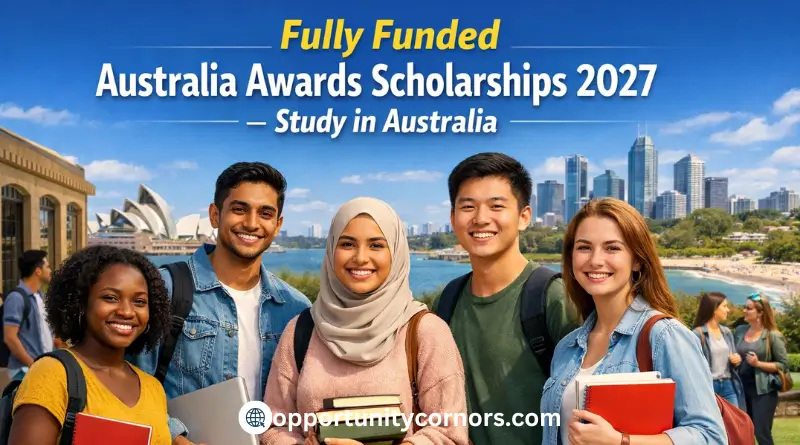 Fully Funded Australia Awards Scholarships 2027 – Study in Australia