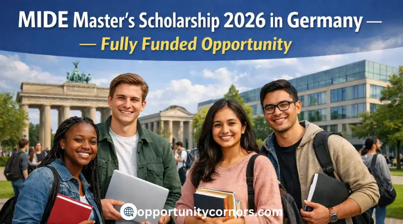 MIDE Master’s Scholarship 2026 in Germany