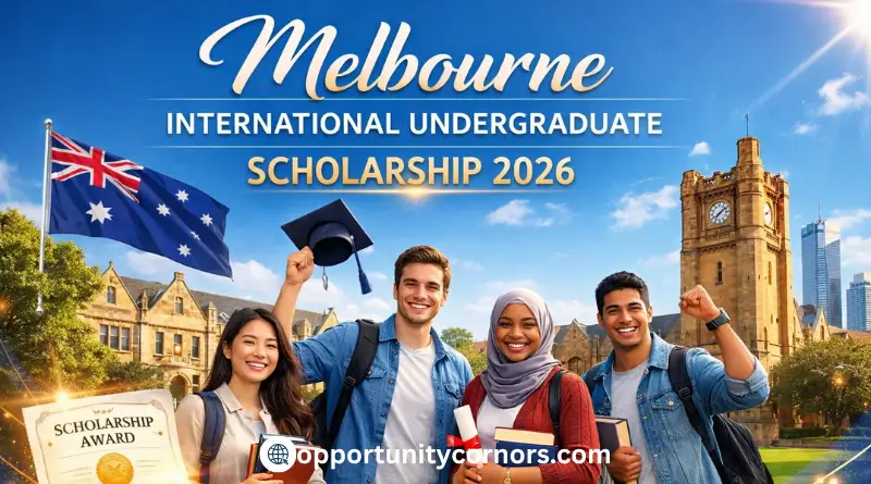 Melbourne International Undergraduate Scholarship 2026 in Australia