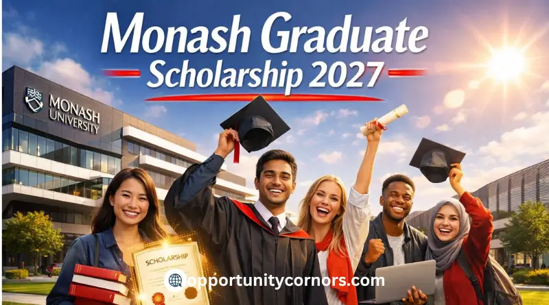 Monash University Monash Graduate Scholarship 2027 , Australia (Fully Funded)