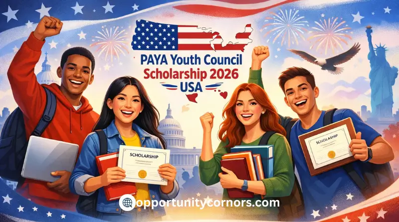 PAYA Youth Council Scholarship 2026 USA