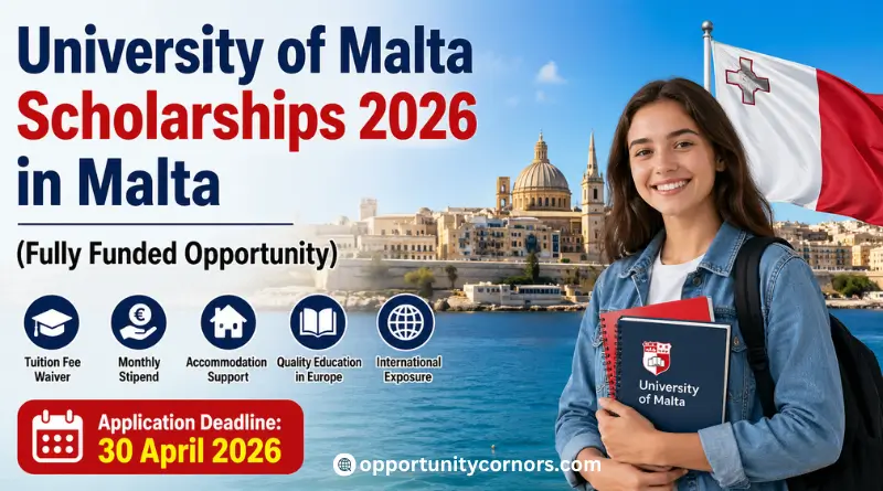 University of Malta Scholarships 2026 in Malta (Fully Funded Opportunity)