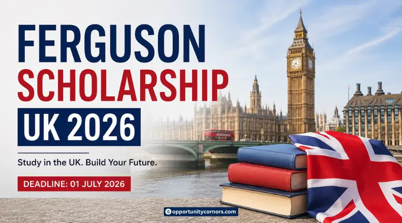 Ferguson Scholarship UK 2026 – Fully Funded Opportunity for International Students