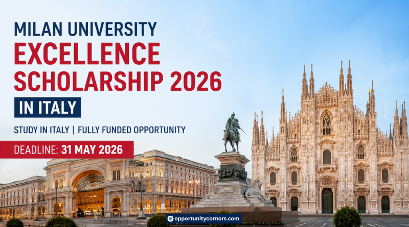 Milan University Excellence Scholarship 2026 in Italy | Fully Funded Opportunity