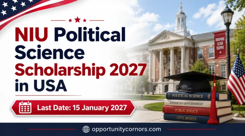 Fully Funded NIU Political Science Scholarship 2027 in USA