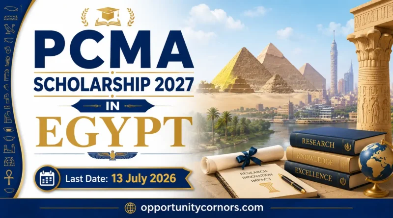 Funded PCMA Scholarship 2027 in Egypt for Archaeology and Egyptology Researchers