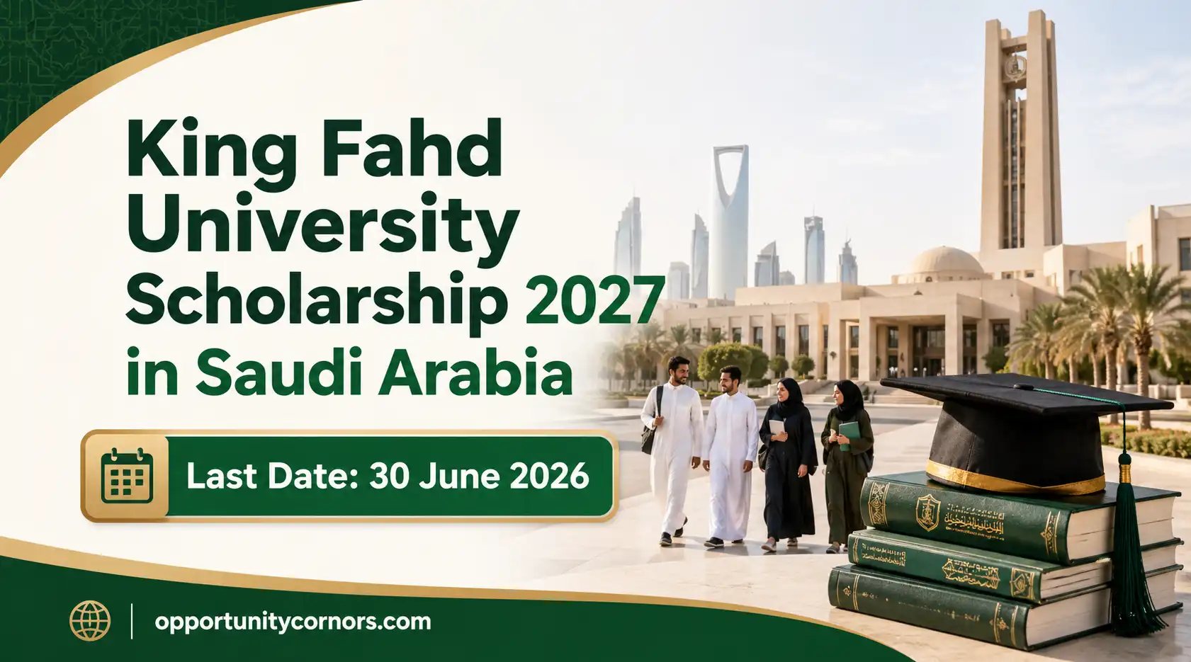 King Fahd University Scholarship 2027 in Saudi Arabia | Fully Funded