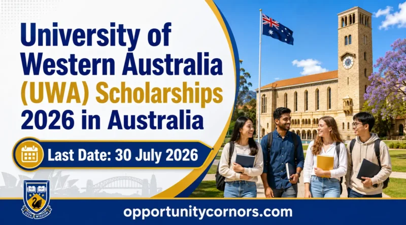 University of Western Australia Scholarships 2026 in Australia Up to AUD 48,000