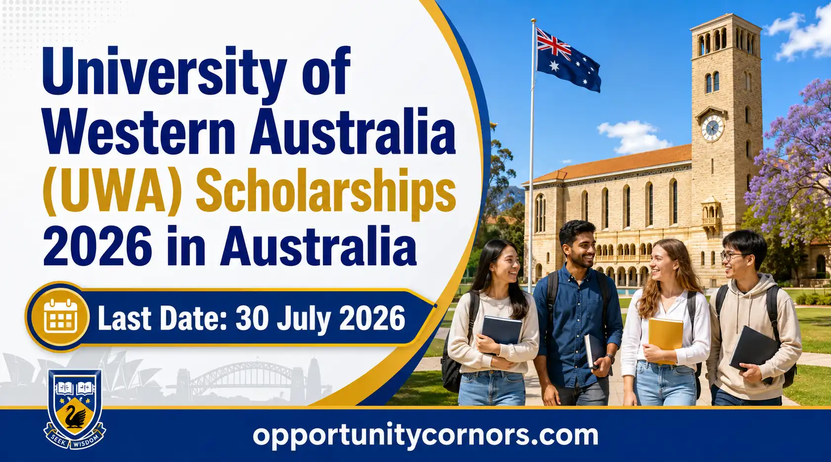 University of Western Australia Scholarships 2026 in Australia | Up to AUD 48,000