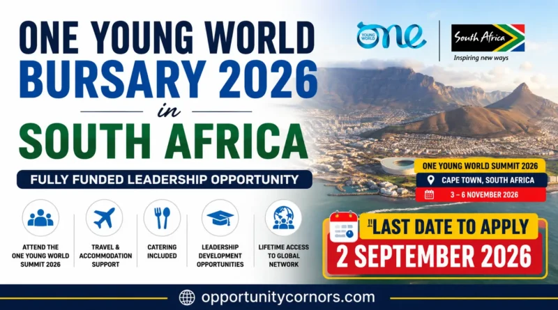 One Young World Bursary 2026 in South Africa Fully Funded