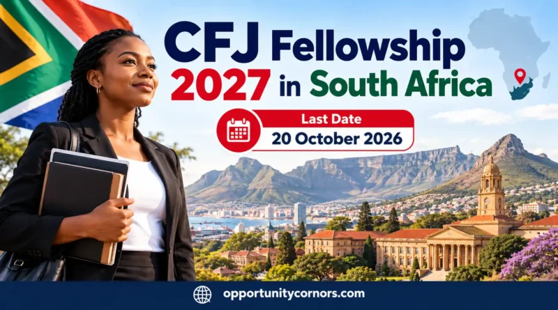 CFJ Fellowship 2027 in South Africa