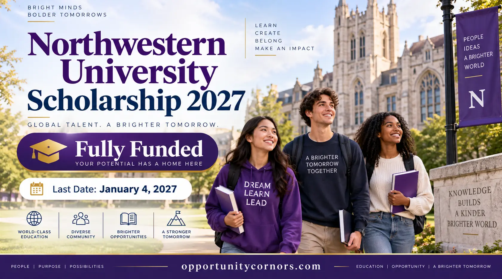 Northwestern University Scholarship 2027 in USA | Fully Funded