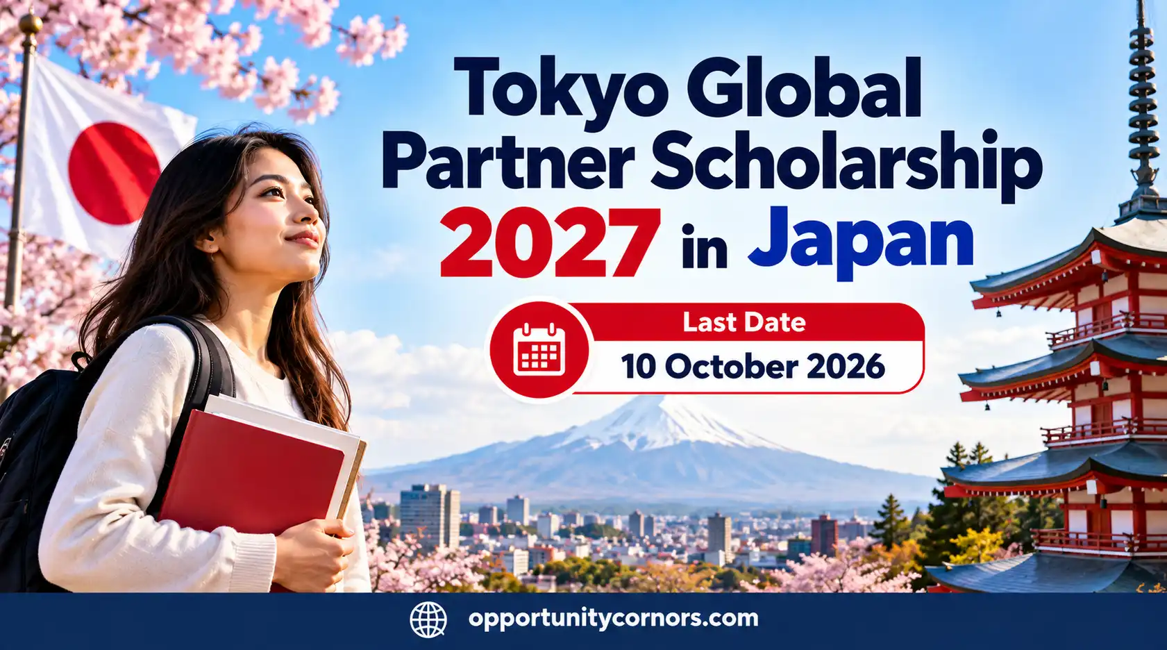 Tokyo Global Partner Scholarship 2027 in Japan