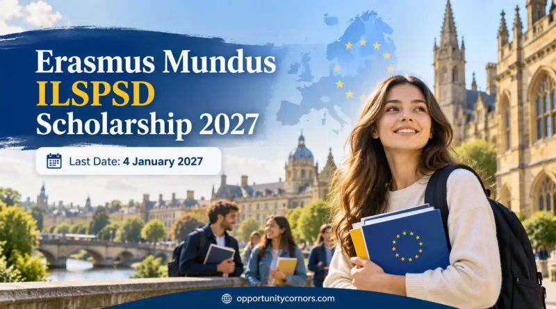 Erasmus Mundus ILSPSD Scholarship 2027 in Europe (Fully Funded)